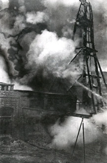Discipline Gallery: Fire in the Baku oilfields, Armenia