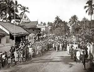 Fire Brigade, India (possibly Ceylon) circa 1890