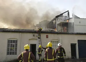 2006 Prints: Fire at commercial premises, 2 Restmor Way, Sutton
