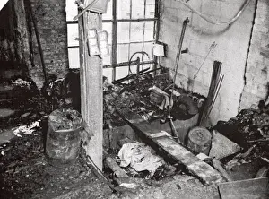 Mess Prints: Fire damage at Robert Legg Ltd, Eagle Wharf Road, N1