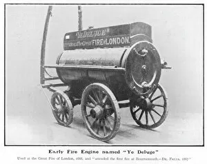 Fires Collection: Fire Engine of 1666