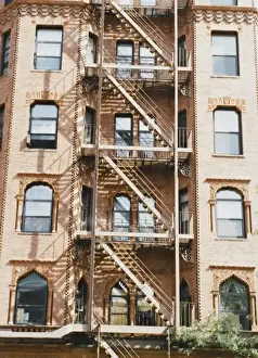 Escapes Prints: Fire Escape, Boston