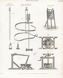 Forster Collection: Fire escape, painters easel and indigo mills