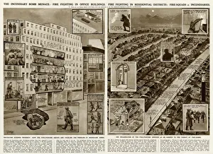 Prevention Prints: Fire fighting on the Home Front by G. H. Davis