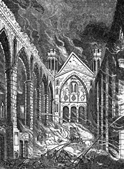 Fire in Parliament