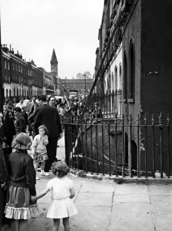 Terrace Prints: Fire reported in Danbury Street, Islington, N1