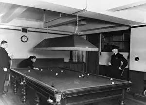 Recreation Prints: Fire Station Billiards Room