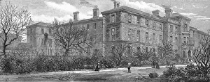 Poplar Prints: Fire at Whitechapel and Poplar School, Forest Gate