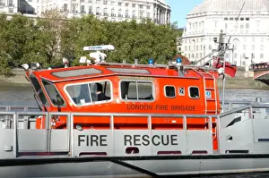 Fireboat Fire-Dart, River Thames