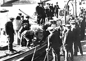 Evacuation Prints: Fireboat Massey Shaw returning to London after Dunkirk, WW2
