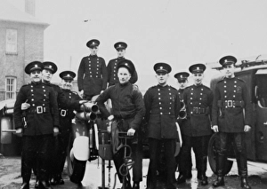 Images Dated 1st December 2011: Firefighters of the London Fire Brigade
