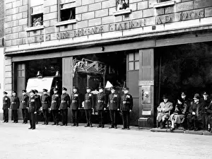 Parading Prints: Firefighters parade at the Lord Mayors Show