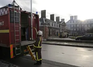 Firefighters at Royal Hospital Chelsea