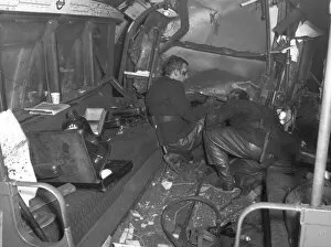 Accident Gallery: Firefighters at work in London Underground