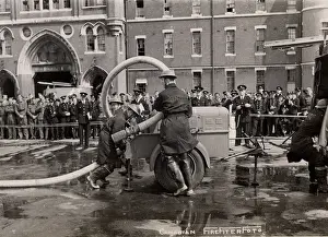 Firefighting drill open day