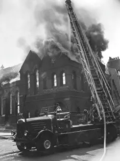 Mission Prints: Firefighting at Eccleston Place, Victoria, London SW1