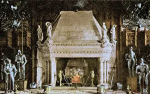 Hearth Prints: Fireplace, Banqueting Hall, Edinburgh Castle, Scotland