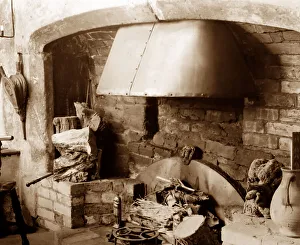 Fireplace in Barnwells House, Cerne Abass