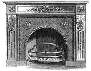 Fire Place Prints: Fireplace / Feetham Stove
