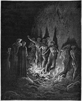 Fire Walking Prints: Firewalking in Hell