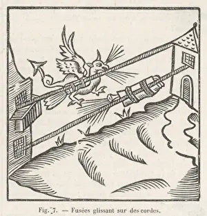 Fireworks on Cords / 1626