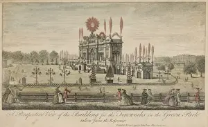 Fireworks in Green Park