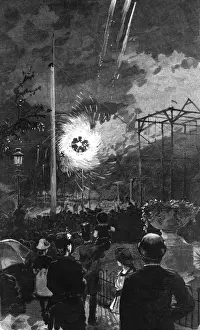 Fireworks in Tivoli Gdns