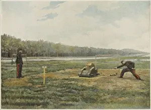 Mortars Prints: Firing French Mortar