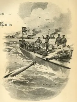 Firing a torpedo out of a tube