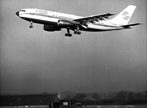 Overflying Prints: The first A300 F-WUAB during flight trials