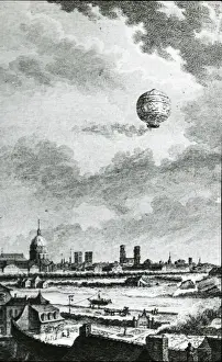 First aerial voyage, de Rozier