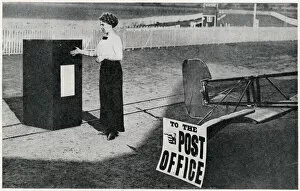 Hendon Gallery: First air mail letter from Hendon to Windsor