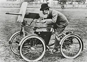 First armed motor vehicle