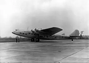 The first Armstrong Whitworth AW27 Ensign G-ADSR