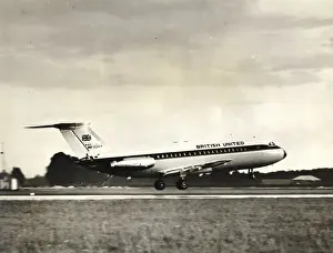 Eleven Prints: The first BAC One-Eleven, G-ASHG, at BACs Hurn factory