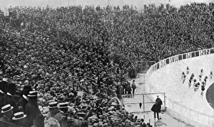 Images Dated 14th July 2011: The first big audience at the 1908 London Olympics