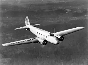 The first Boeing 247 NC13301 of United Air Lines