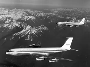 The first and third Boeing 707-121s N708PA and N709PA