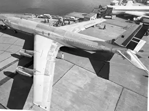 The first Boeing 707 for BOAC