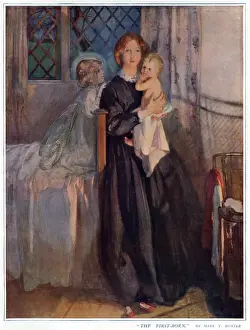 Folklore Prints: The First Born by Mary Y. Hunter