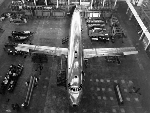 Britannia Gallery: The first Bristol Britannia G-ALBO under construction