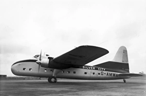 The first Bristol Freighter 32 G-AMWA of Silver City Airways The first Bristol Freighter 32 G-AMWA of Silver City Airways