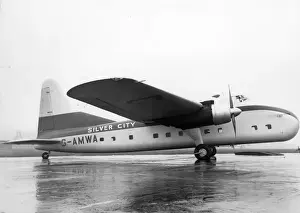The first Bristol Freighter 32 G-AMWA of Silver City Airways