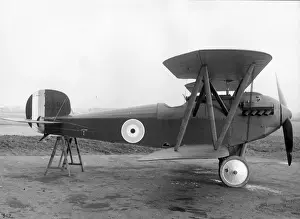 The first Bristol Scout F B3989 at Filton in January 1918