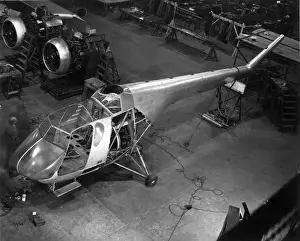 The first Bristol Sycamore under construction at Filton