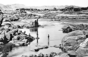 First cataract on the River Nile, Egypt, Victorian period