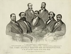 Representatives Gallery: The first colored senator and representatives - in the 41st