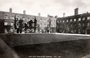 Quadrangle Prints: First Court, Jesus College, Cambridge