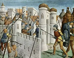 First Crusade (1095-1099). Taking of Jerusalem