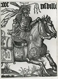Biblioth X8c75 Prints: First Crusade (1096-1099). Godfrey of Bouillon